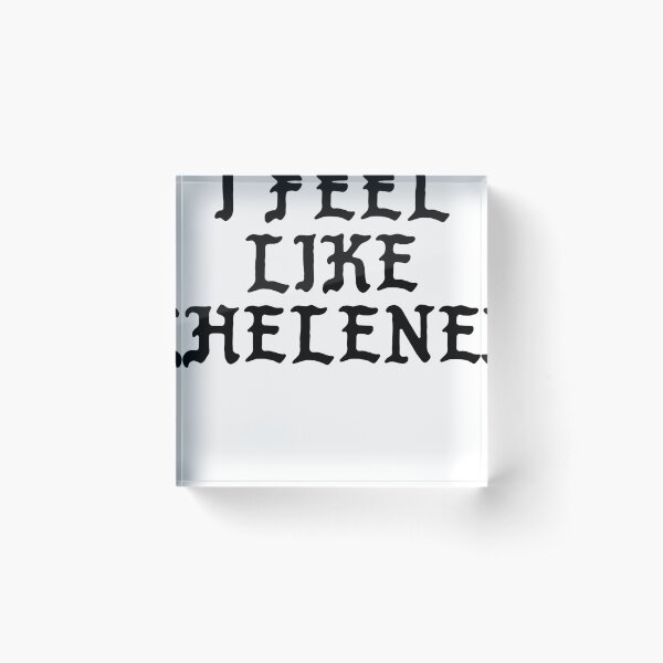 Item preview, I FEEL LIKE Helene - Cool Pablo Hipster Name Sticker designed and sold by uvijalefx.