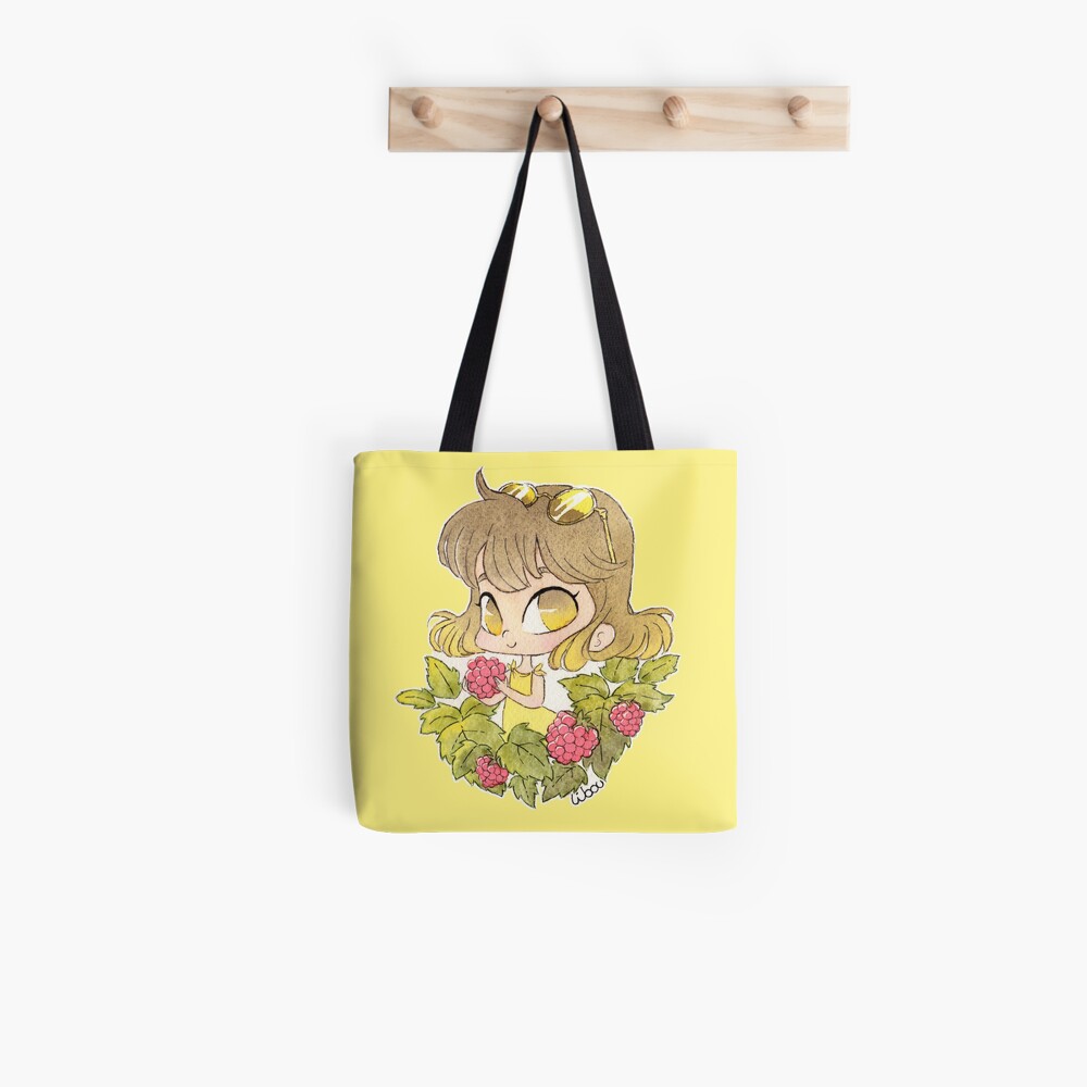 Tote bag « Mignonne framboise sticker»