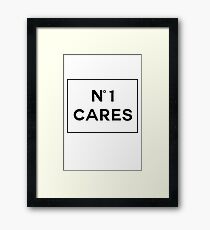 Chanel No1 Cares Framed Print
