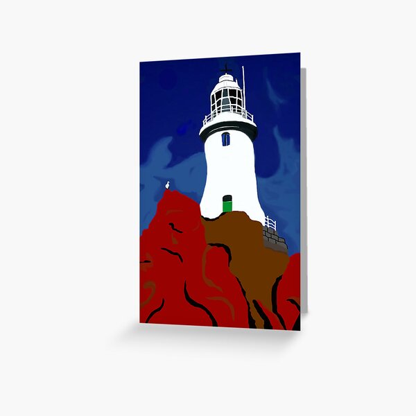 To The Lighthouse Greeting Card