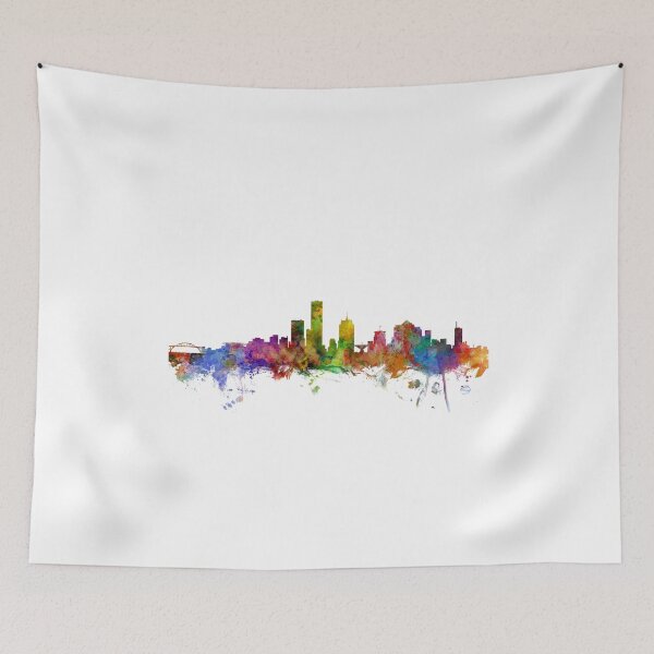 Item preview, Milwaukee Wisconsin Skyline designed and sold by ArtPrints.