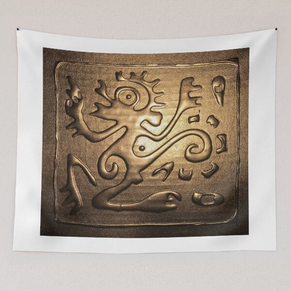 Item preview, Mayan Monkey – Gold Stone designed and sold by imageresource.