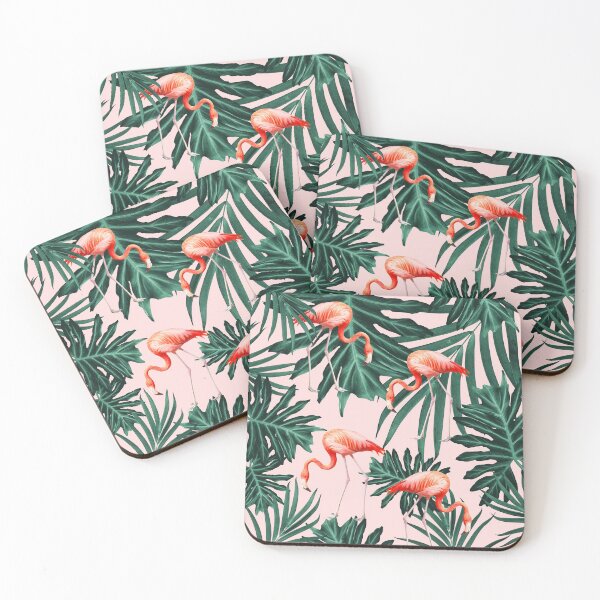 Item preview, Summer Flamingo Jungle Vibes #1 #tropical #decor #art  designed and sold by Anita's & Bella's Art.