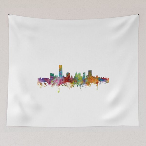 Aperçu de l'œuvre Horizon d'Oklahoma City créée et vendue par ArtPrints.
