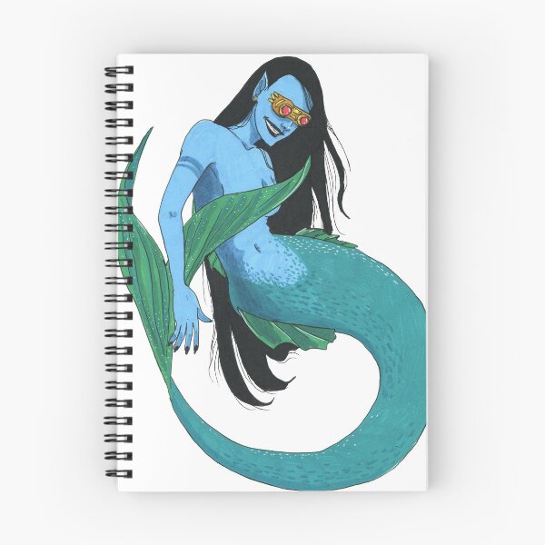 Item preview, World-destructive mermaid designed and sold by Nicole Pustelny.