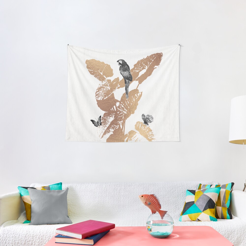 Fluttering Nature II Tapestry