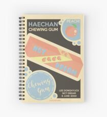 Cuaderno de espiral melocotón haechan!