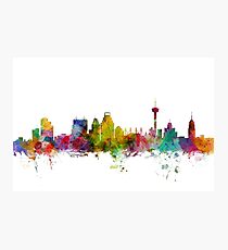 San Antonio Texas Skyline Photographic Print