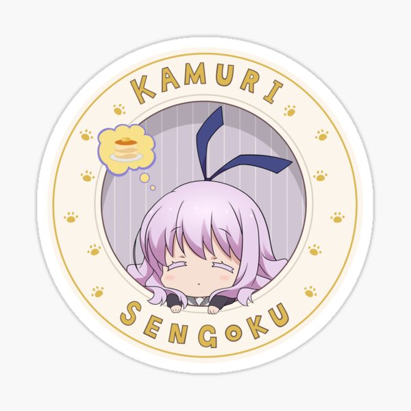 kamuri sengoku sticker by farfar redbubble redbubble