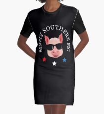 Simply Southern Pig Shirt Graphic T-Shirt Dress