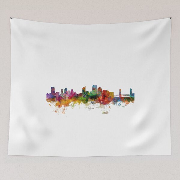 Item preview, Sacramento California Skyline designed and sold by ArtPrints.