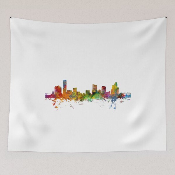 Item preview, Grand Rapids Michigan Skyline designed and sold by ArtPrints.