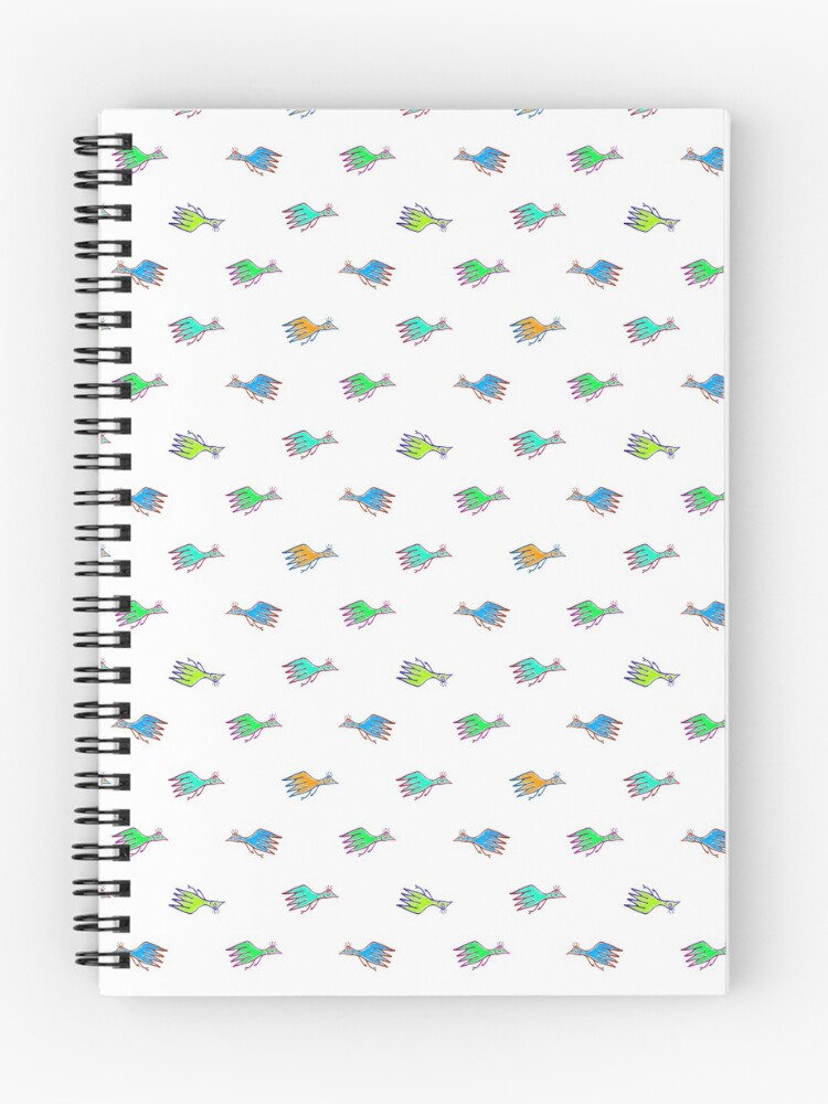 Thumbnail 1 of 3, Journal, Cartoon Kids Style Birds Pattern designed and sold by DFLCreative.