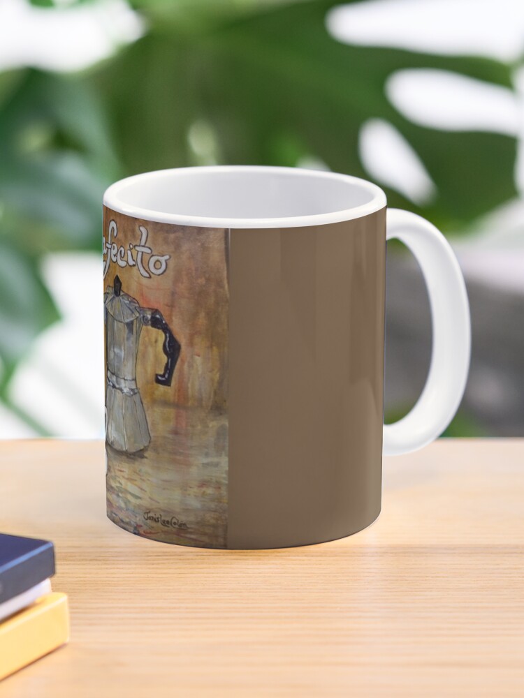 Coffee Cup Mug Print Cuban Expresso Cup Set Set Cafecito Cubano 6 Cup 6  Saucers Cafecito Cuba