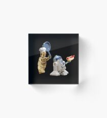 R2-D2 Hot Dog Thief Acrylic Block