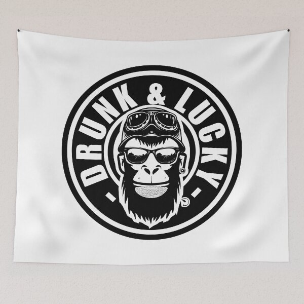 Item preview, Drunk & Lucky designed and sold by netrok.