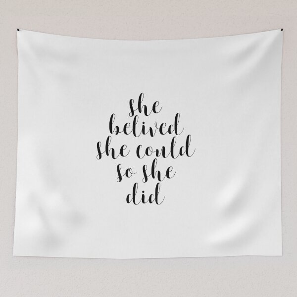 Item preview, She Did designed and sold by ArtByNikola.