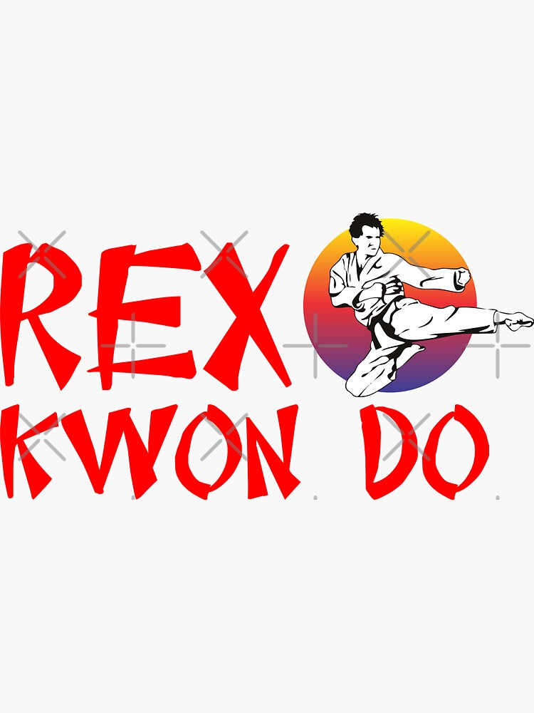 "Rex Kwon Do Napoleon Dynamite" Sticker for Sale by BerksGraphics