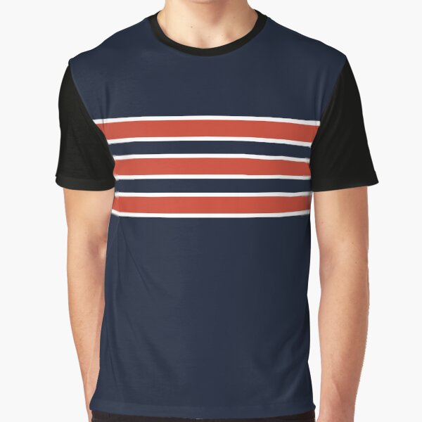 Chicago Bears: Stripes Graphic T-Shirt