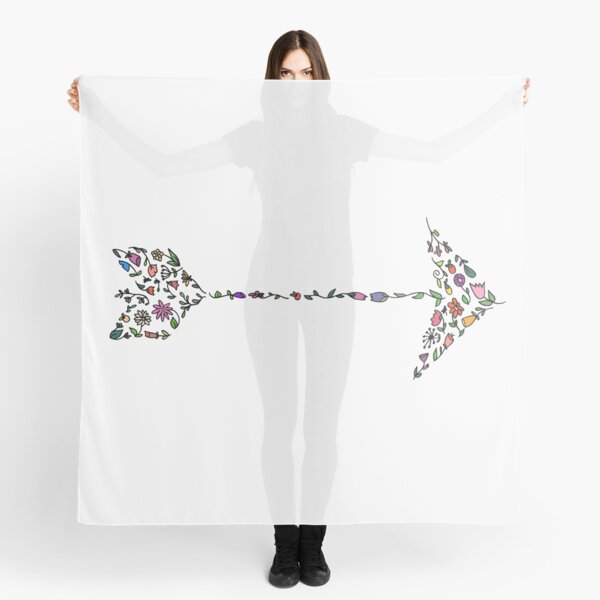 Floral Arrow Scarf