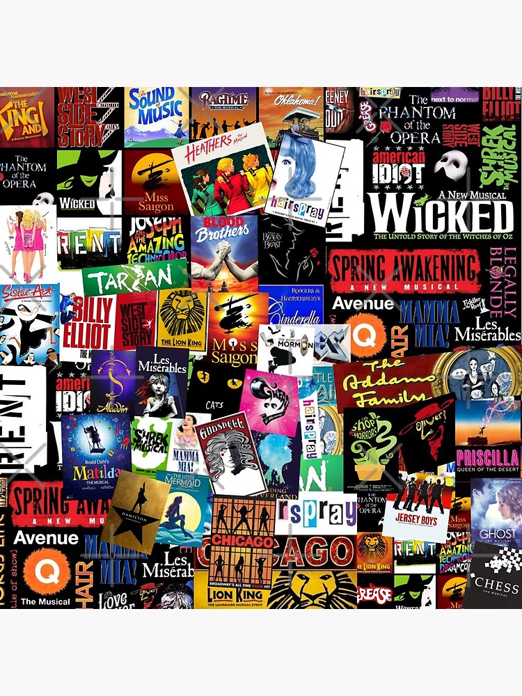Musicals Collage II by BrambleBox