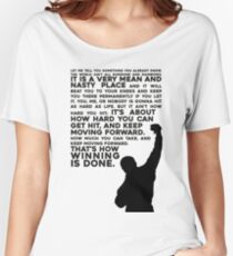 Rocky Motivation Women's Relaxed Fit T-Shirt