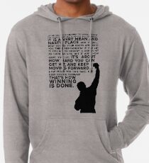 Sudadera con capucha ligera Rocky Motivation
