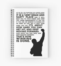 Rocky Motivation Spiral Notebook