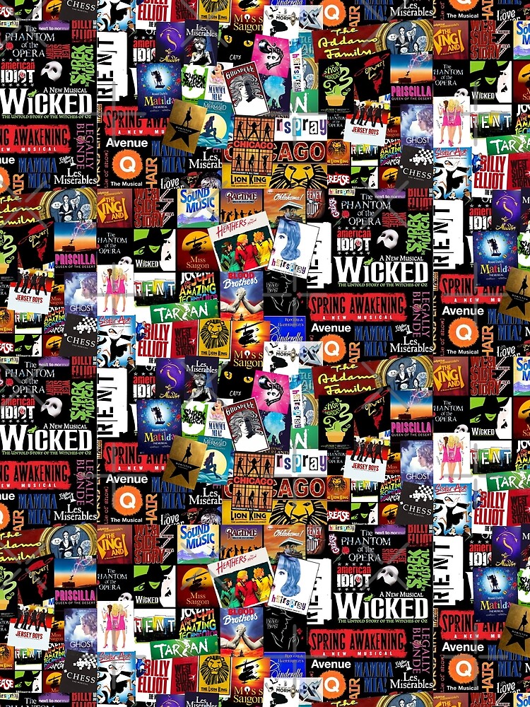 Musicals Collage II by BrambleBox
