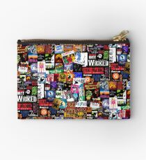 Musicals Collage II Zipper Pouch