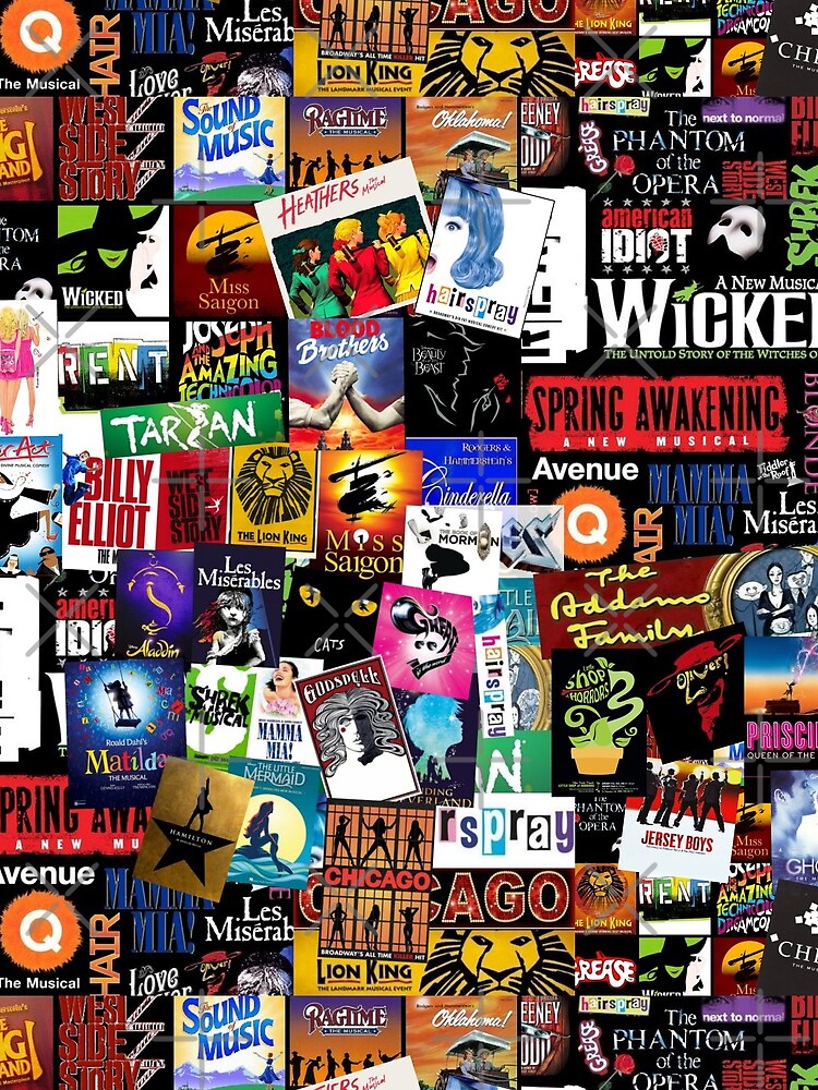 Musicals Collage II by BrambleBox