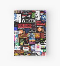 Cuaderno de tapa dura Collage de musicales II