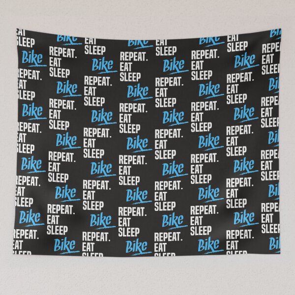 Item preview, EAT SLEEP bike -2 designed and sold by lepetitcalamar.