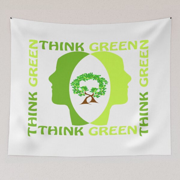 Item preview, think green designed and sold by Abharan.