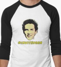 #ImWithNorm - Norm Macdonald Men's Baseball ¾ T-Shirt