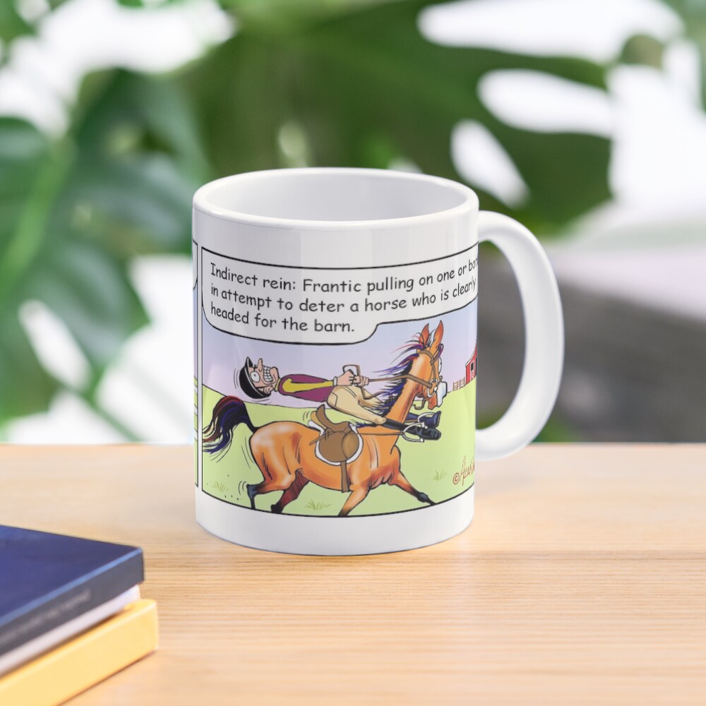 Fergus the Horse: "Direct Rein" Comic Strip Mug