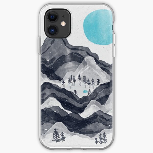 The Sun in Moon Lake... iPhone Soft Case