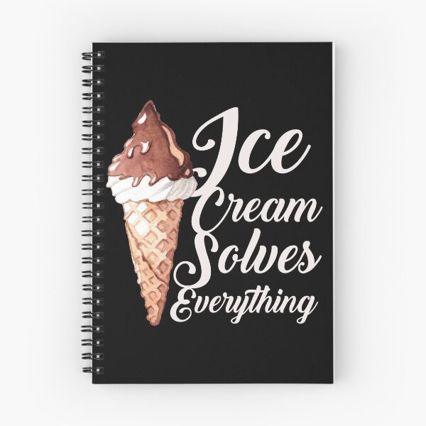 Item preview, Ice Cream Solves Everything Chocolate Ice Cream designed and sold by Bronby.