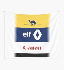 Williams Renault Elf Canon design Wall Tapestry
