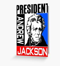 ANDREW JACKSON-3A Greeting Card