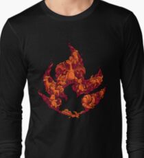 PokeDoodle - Fire Long Sleeve T-Shirt