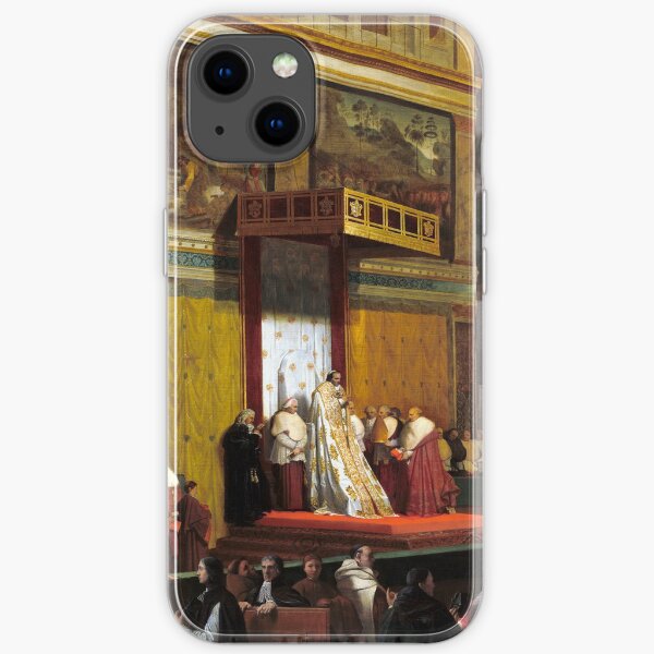 Jean-Auguste-Dominique Ingres Pope Pius VII in the Sistine Chapel iPhone Soft Case