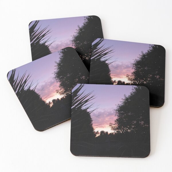 Item preview, Purple sunset  garden silhouette designed and sold by craig777red.