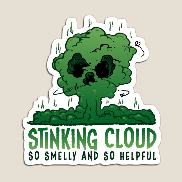 Stinking Cloud So smelly and so helpful Magnet