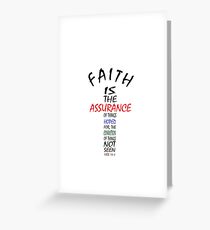 Faith Greeting Card