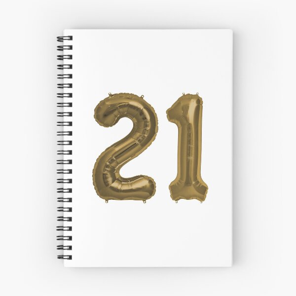 Item preview, Bronze 21st Birthday Metallic Helium Balloons Numbers designed and sold by Birthdates.