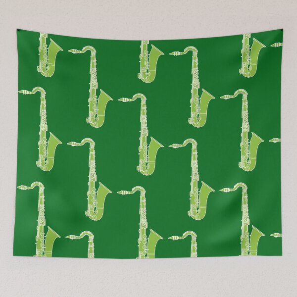 Item preview, MUSICAL INSTRUMENTS SILHOUETTES - SAXOPHONE designed and sold by WOOFANG.