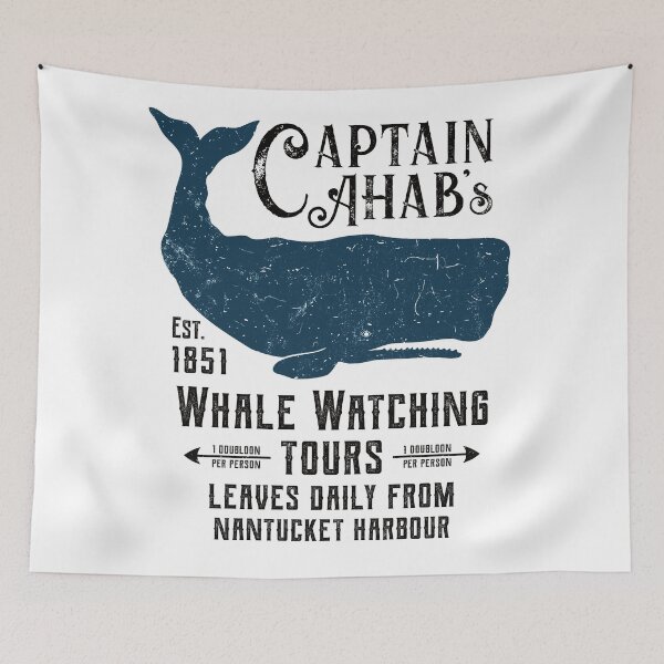Item preview, Moby Dick - Captain Ahab Whale Watching designed and sold by IncognitoMode.