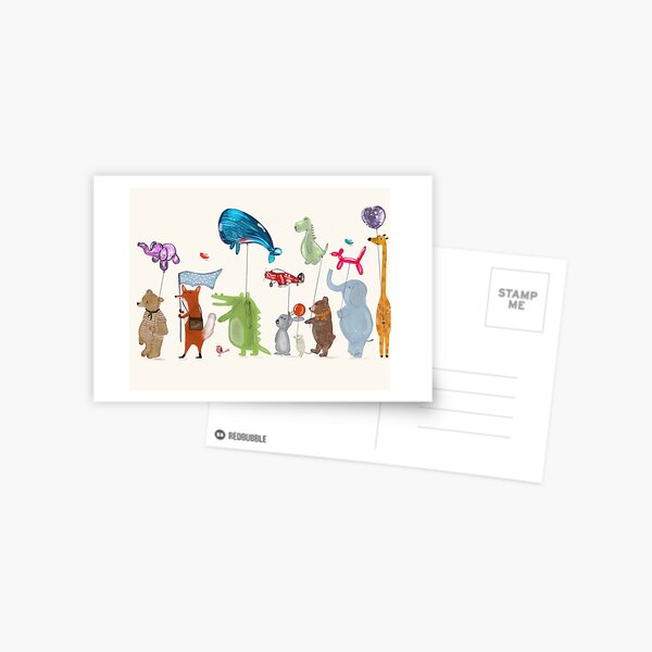 balloon parade Postcard