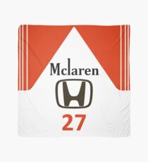 Marlboro McLaren Honda 27 Senna design Scarf